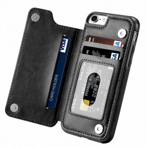 iPhone 7 Plus Flip Case Cover for Leather Mobile Phone Cover Card Holders Kickstand Extra-Durable Business Flip Cover iPhone 7 Plus Flip Case Cover for Leather Mobile Phone Cover Card Holders Kickstand Extra-Durable Business Flip Cover