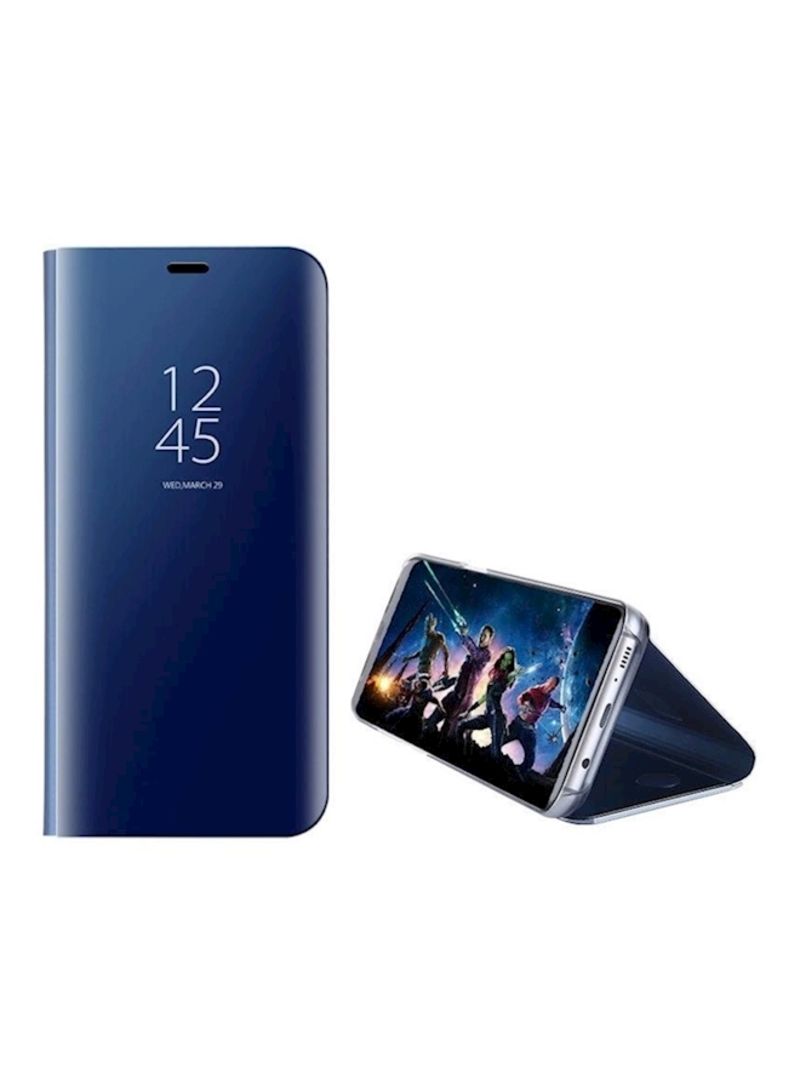 Samsung Galaxy Note 9 Book Stand Mirror Case Shockproof Flip Cover Case